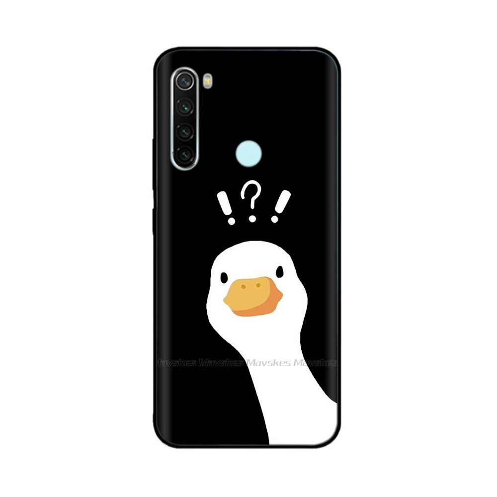 Per Xiaomi Redmi Note 8T Custodia Fantasia Protezione Completa Morbido Silicone Liquido Cover Cartone Animato per Redmi Note 8T Note8T Guscio Fundas