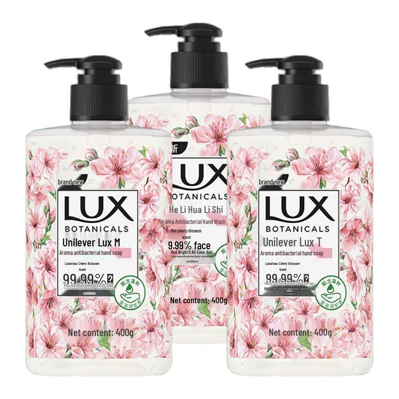 

Lux Cherry Blossom Scented Antibacterial Hand Wash