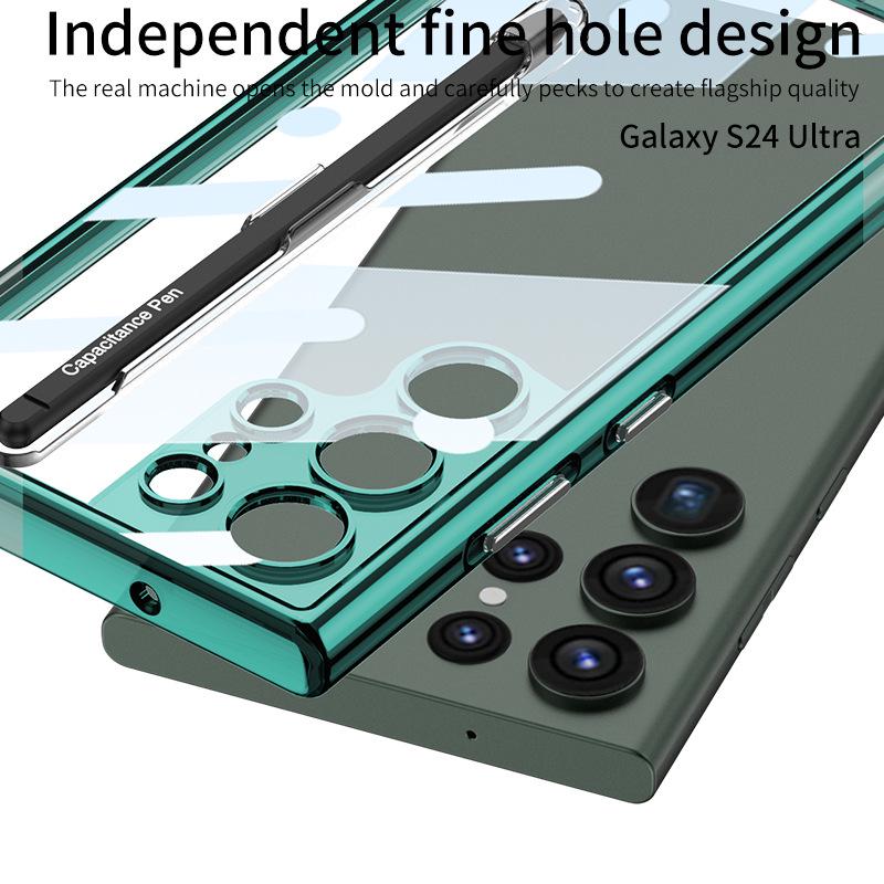 GKK Samsung S24 Ultra Transparent Thin Protective Phone Case with Creative Space Design