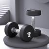 Jinlishuo Round Head Rubber Coated Dumbbells