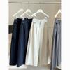 Retro High-waisted Wide-leg Pants for Women's Small 2025 Autumn Loose and Thin Pear-shaped Casual Straight-leg Pants