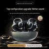 SK39 Bluetooth In-Ear Earphones 2025: Ultra-Long Battery, Noise Reduction, Clip-On Design for Gaming & Sports