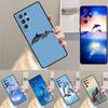 Süße Delfin Ozean Handyhülle für Samsung Galaxy note 10 pro S26 Ultra S23 S24 FE S25 S21 S22 PLUS stoßfeste Hülle
