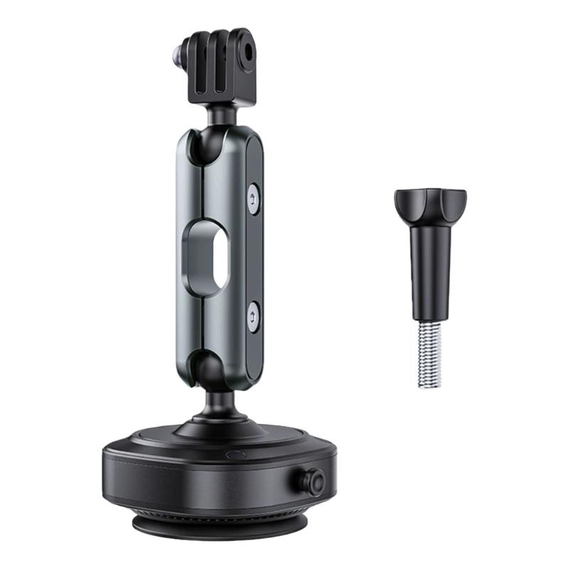 

Auto Venting Intelligent Electric Suction Cup Car Mount For Sports Camera Double Ball Heads For Sports Photography Stable Grip 1
