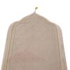 Islamic Prayer Rug Travel Portable Home Floor Embossing Worship Kneel Carpet
