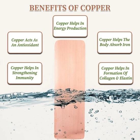 Pure Copper Plate for Making 15 Liter Structured Water Copper Sheet with Round Corners