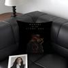 QQueens Of The StoneE Age Cushion Cover Natural Linen Organic Fabric DoubleSided Printing Sofa Home Decor Gift Pillow Case