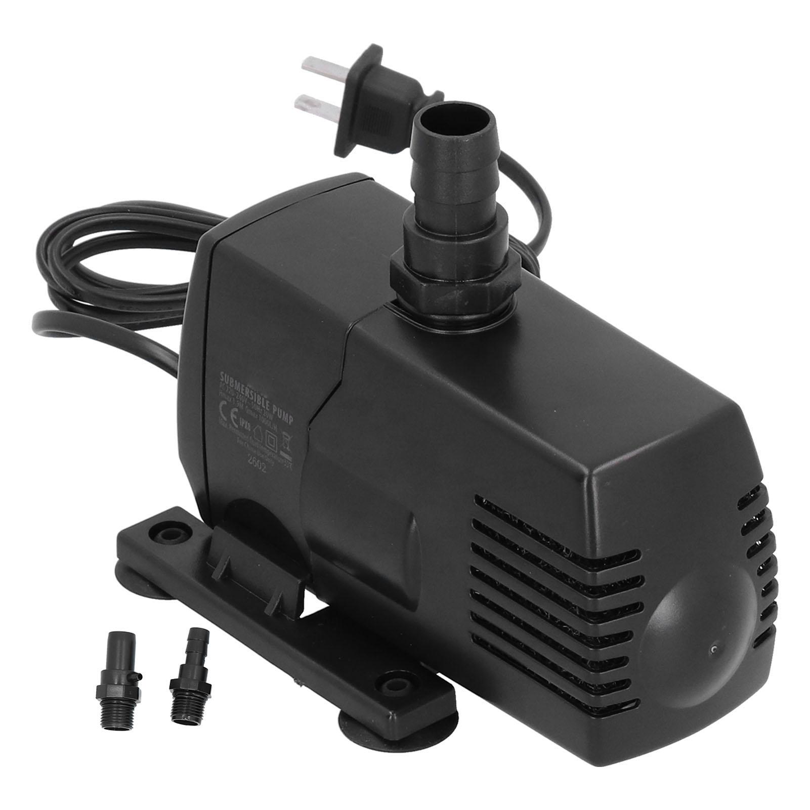 

Submersible Pump Amphibious Aquarium Water Pump for Fish Tank Fountain Pond CN220V