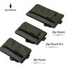ALPAKA Zip Pouch Pro RFID Compact Wallet with External Coin Card YKK Gift Anti-Skimming, Minimalist, Slim, Men's Slots, Purse, Slots, Water-Repellent,
