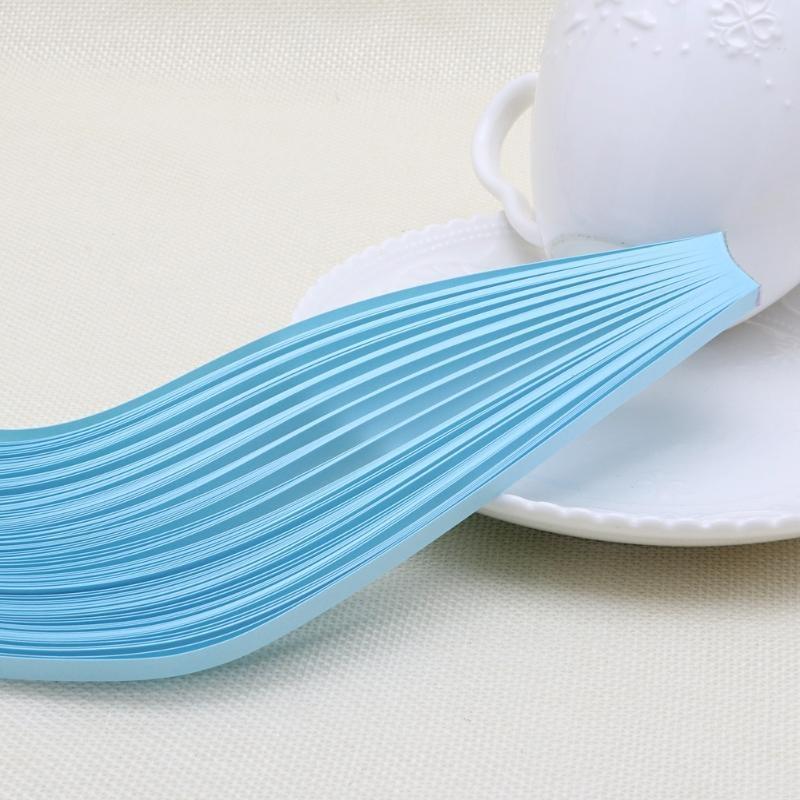 Quilling-Papier 120 Streifen Handgemacht Bastelprojekte Zubehör Zubehör für Kleinkinder Handbetätigung Papierbedarf