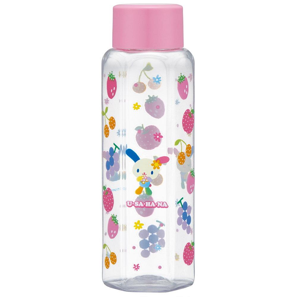 Skater Hexagonal Plastic Mug Water Bottle 350ml Direct Drinking Transparent Character PDH4 Usahana Sanrio Goods Clear Stylish