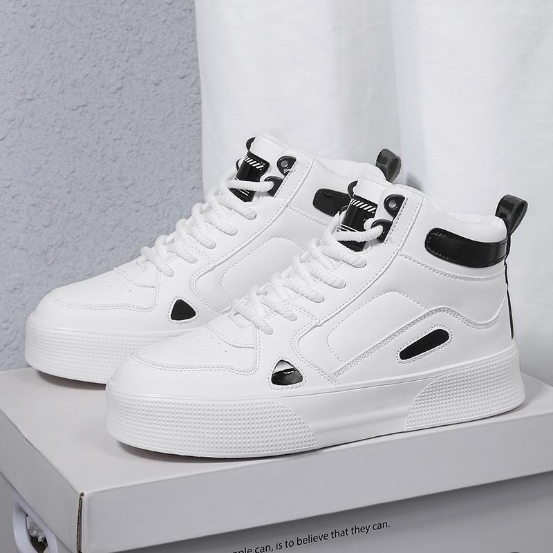 Big Size 47 High Top Shoes Men Casual Sneakers Comfortable Lightweight White Sport Running Shoes Training For Men Tenis Walking Gym Footwear