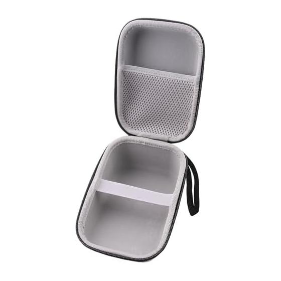 Compatible with Storage Case (Omron) Omron HCR-7104/HCR-7004/HEM-7102 Upper Arm Blood Pressure Monitor Storage Case (Small (Gray))