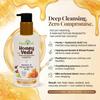 Herbishh Honig Veda Haarpflegespülung 300ml - Sulfatfreier Feuchtigkeitsreiniger für Trockenes & Krauses Haar, Süßholzwurzel & Amla, Reetha Protein Honig