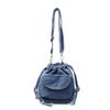 Umhängetasche Kordelzug Beuteltasche Koreanischer Stil Handytasche Retro Denim Umhängetasche Damen