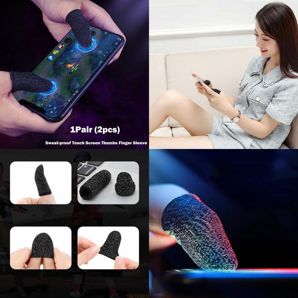 Atmungsaktive Schweißfeste Touchscreen-Gaming-Handschuhe für Überlegene Mobile Steuerung