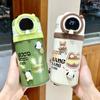 Childrens Smart Thermal Retention Cup for Girls Cute High-looking Straw Cup for Grade School Students Large-capacity Portable Water Drinking Cup