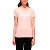 adidas Neo Letter Print Casual Sports Round Neck T-Shirt Women Tops Pink GJ7931