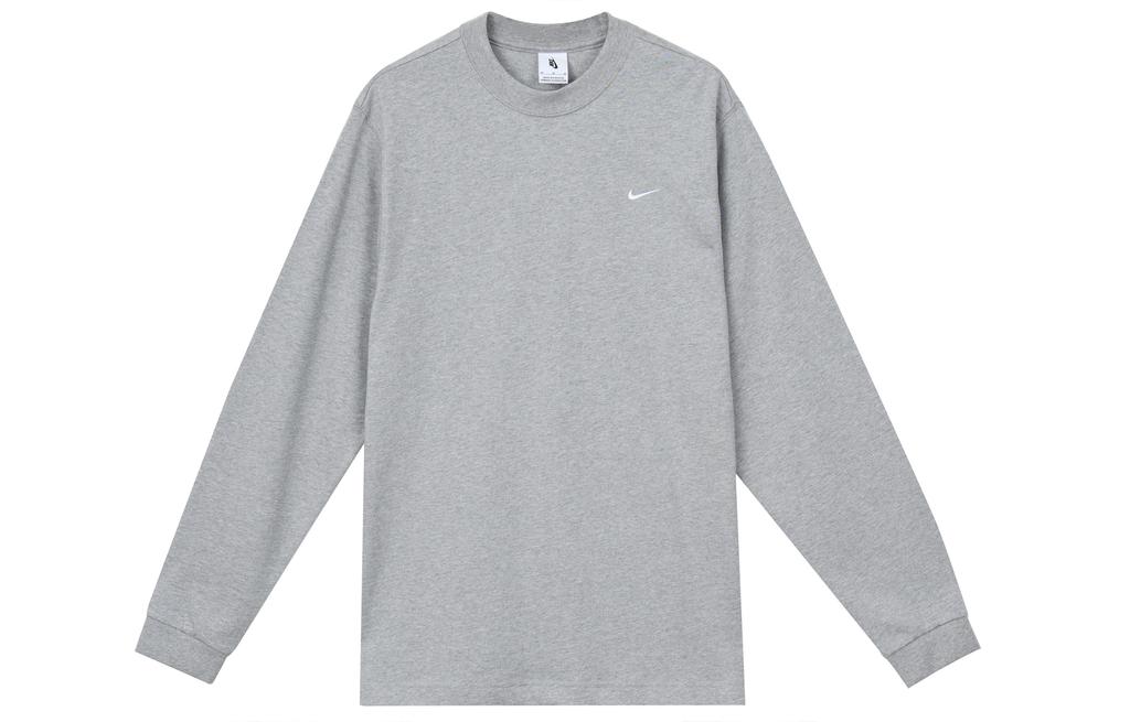 Nike Solo Swoosh Sweatshirt Men's Gray
