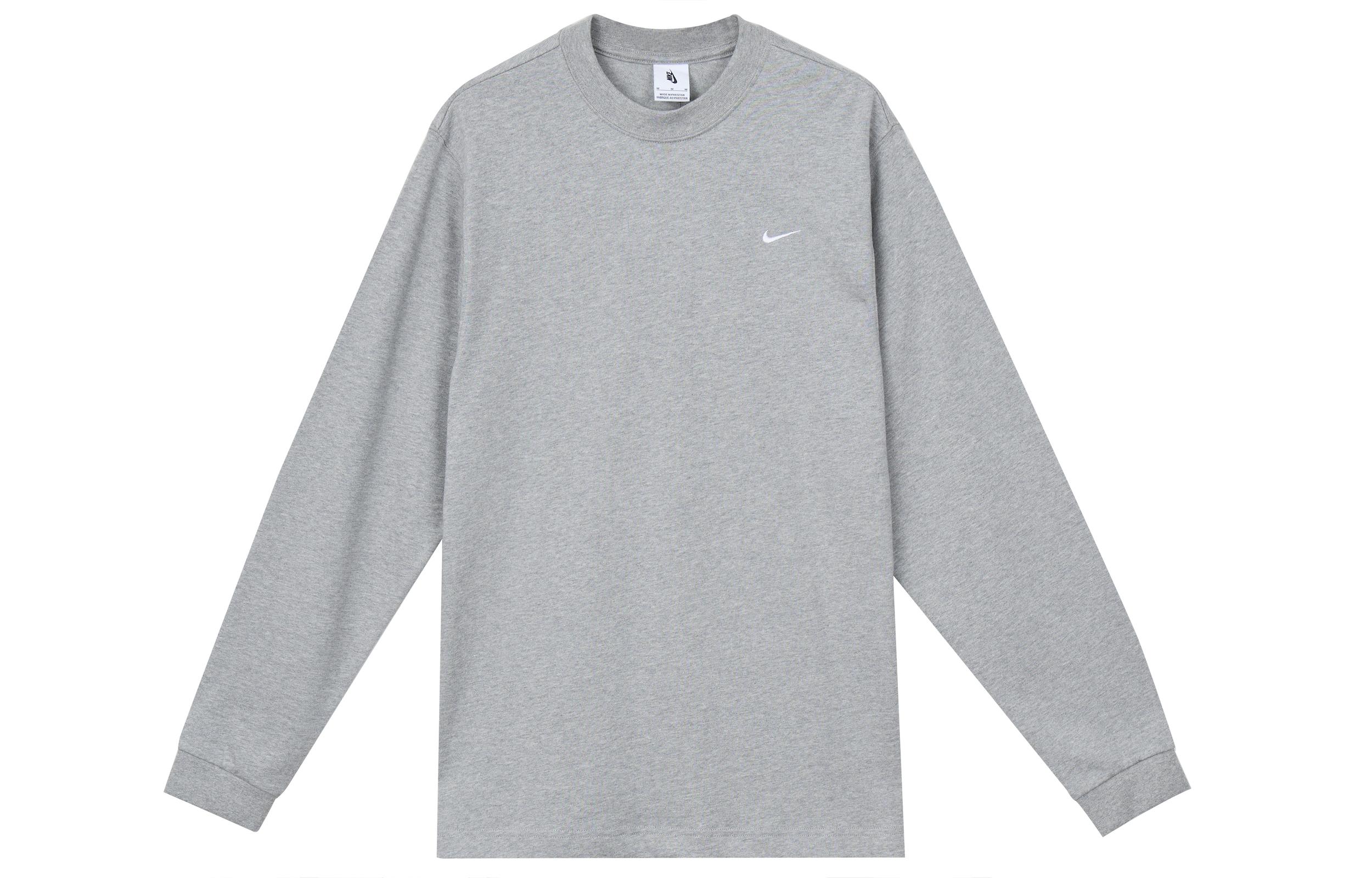 Nike Solo Swoosh Sweatshirt Men s Gray DX0885-063 L