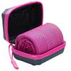 Summer Sports Towel With Storage Case for Daily Gym Bags and Hiking Days, Reusable Sweat Wipe Towel for Travel Use
