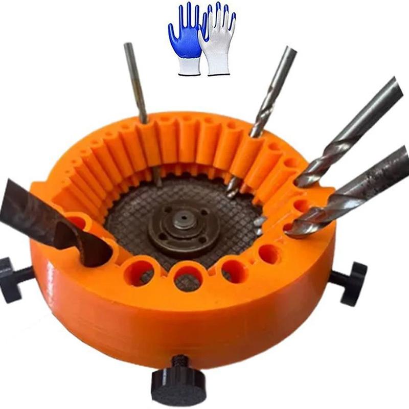 Upgrade Multipurpose Drill Bit Grinding Sharpener Polishing Grinding Tool Angle Grinder Powered Tool Parts For 4-12Mm Drill Bits