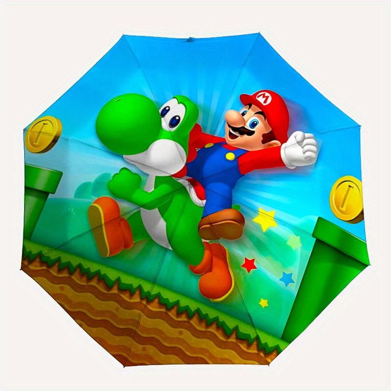 

1pc Mario Automatic Umbrella 8-Bone Design Compact Gear for Outdoor Travel, Perfect Gift for Friends or Family y250829133