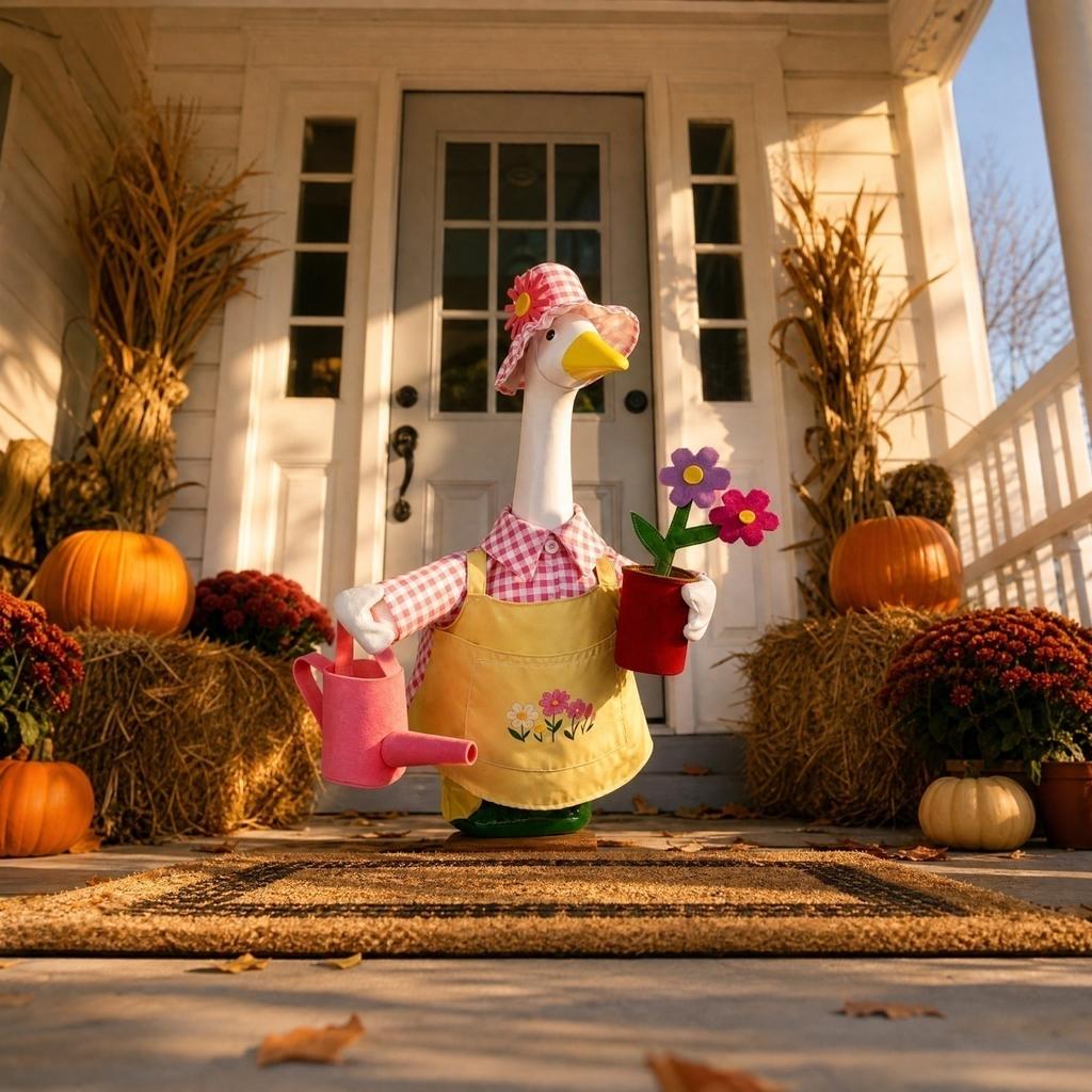Autumn Harvest Theme Gardeners' Porch Goose Costume