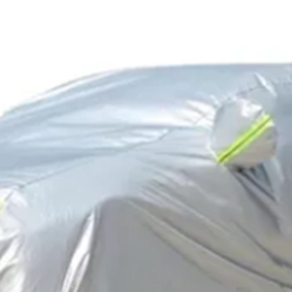 Autoabdeckung Wetterfest Schneesicher Winddicht UV-Schutz Universelle Passform für Automobile