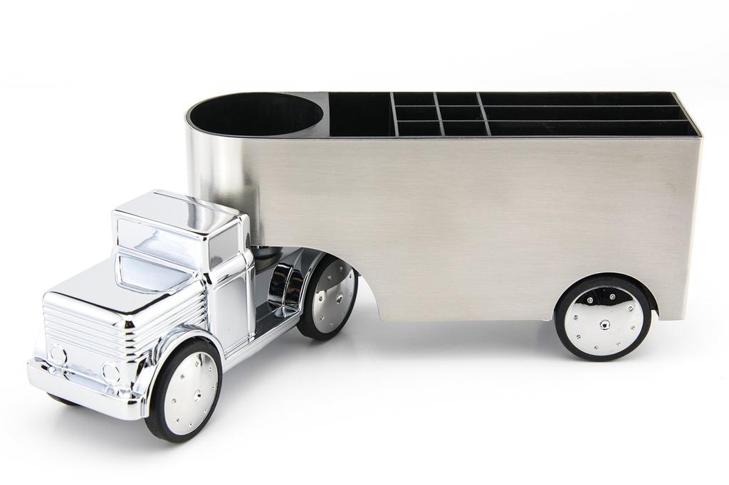 TROIKA Trailer-Style Paperweight Office Tracker