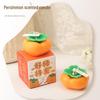 Handmade Persimmon Scented Candle Gift Box - Creative Ornament & Photography Prop