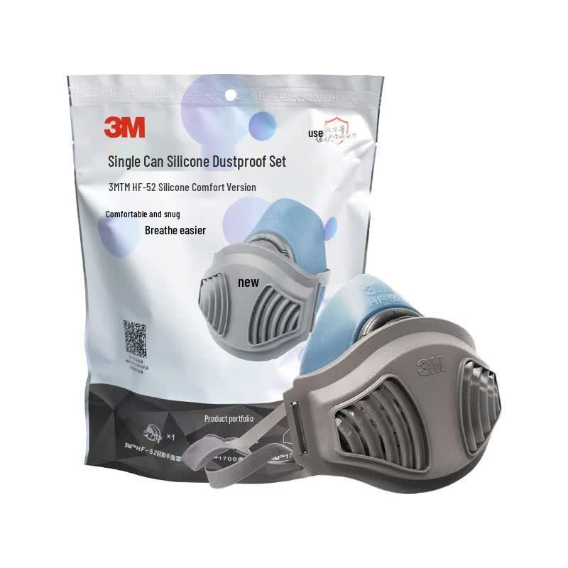 3M HF-52 Reusable Dust Mask Respirator Kit