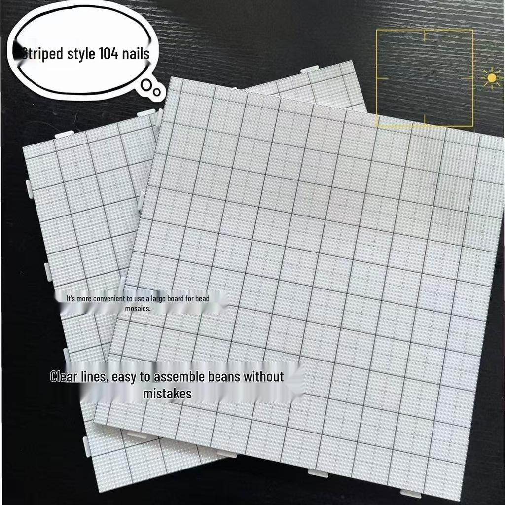 Large Handmade High-Temperature Resistant Peg Board - 104 Peg Line Drawing Style