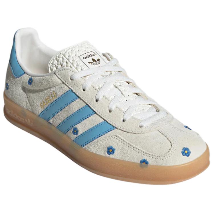 Nové Adidas Originals GAZELLE Indoor Floral 'Bílé Modré' Dámské
