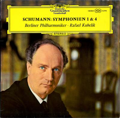 Płyta LP ROBERT SCHUMANN – BERLINER PHILHARM - Symfonie 1 i 4 138860SLPM Deutsche Grammo Niemcy Klasyczna Używana