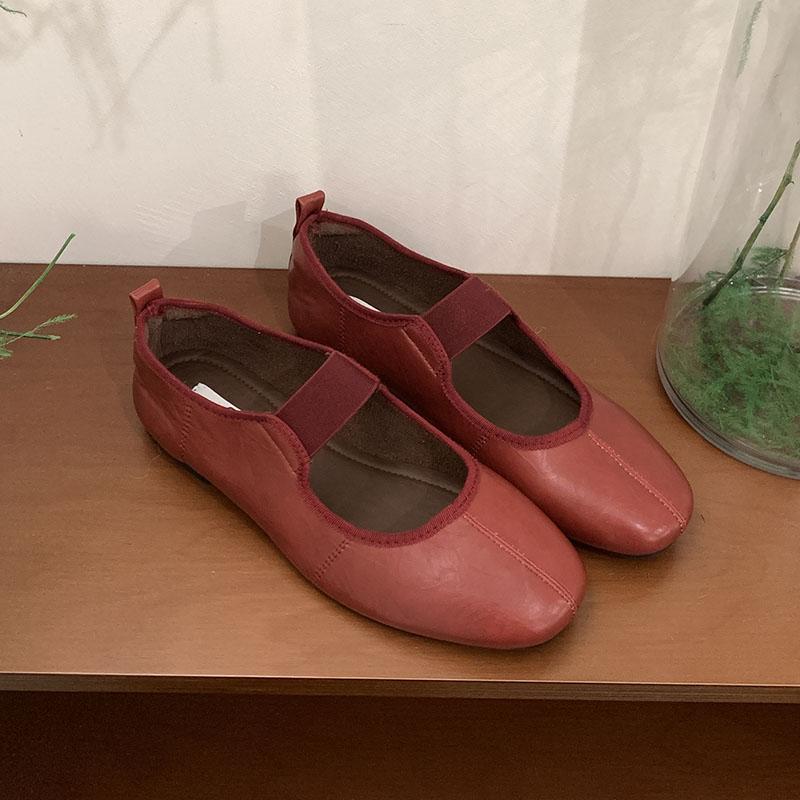 Fashion Spring Autumn Fashion Shallow Mary Janes Flats Shoes For Women 2025 New Female Slip On Footwear Ladies Ballet Flats Shoes