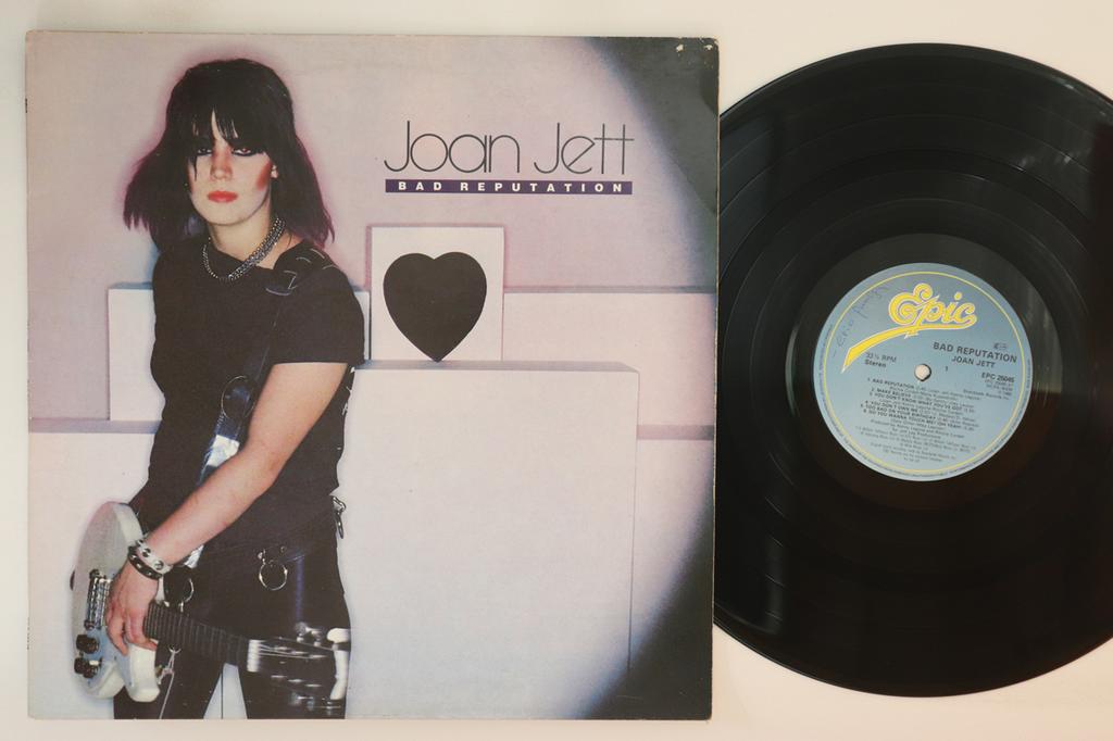 LP Record JOAN JETT - Bad Reputation EPC25045 EPIC 1981 UK Rock Used
