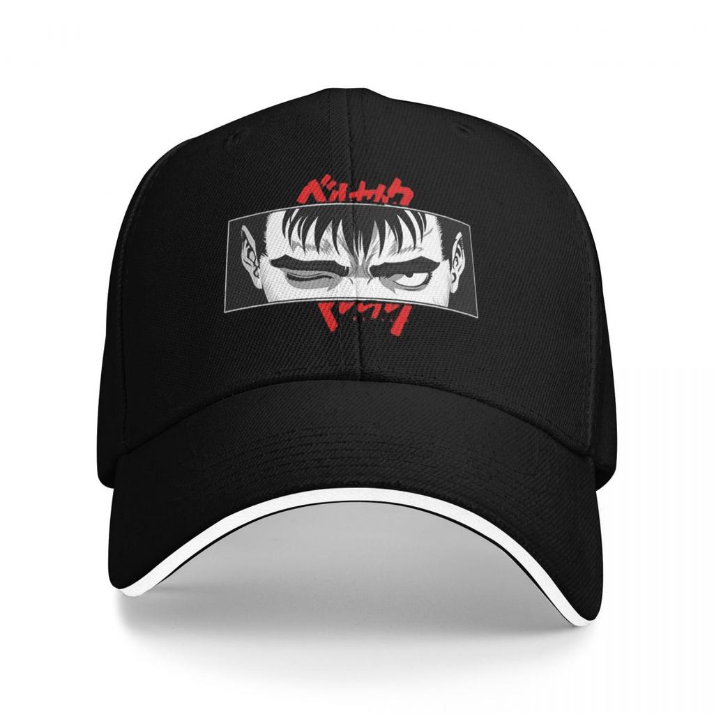 Unisex Czapki z daszkiem Japońskie Anime Berserk Logo Outdoor Streetwear Letnie Sportowe Czapki Baseballowe Hip Hopowa Czapka Casquette Czapki