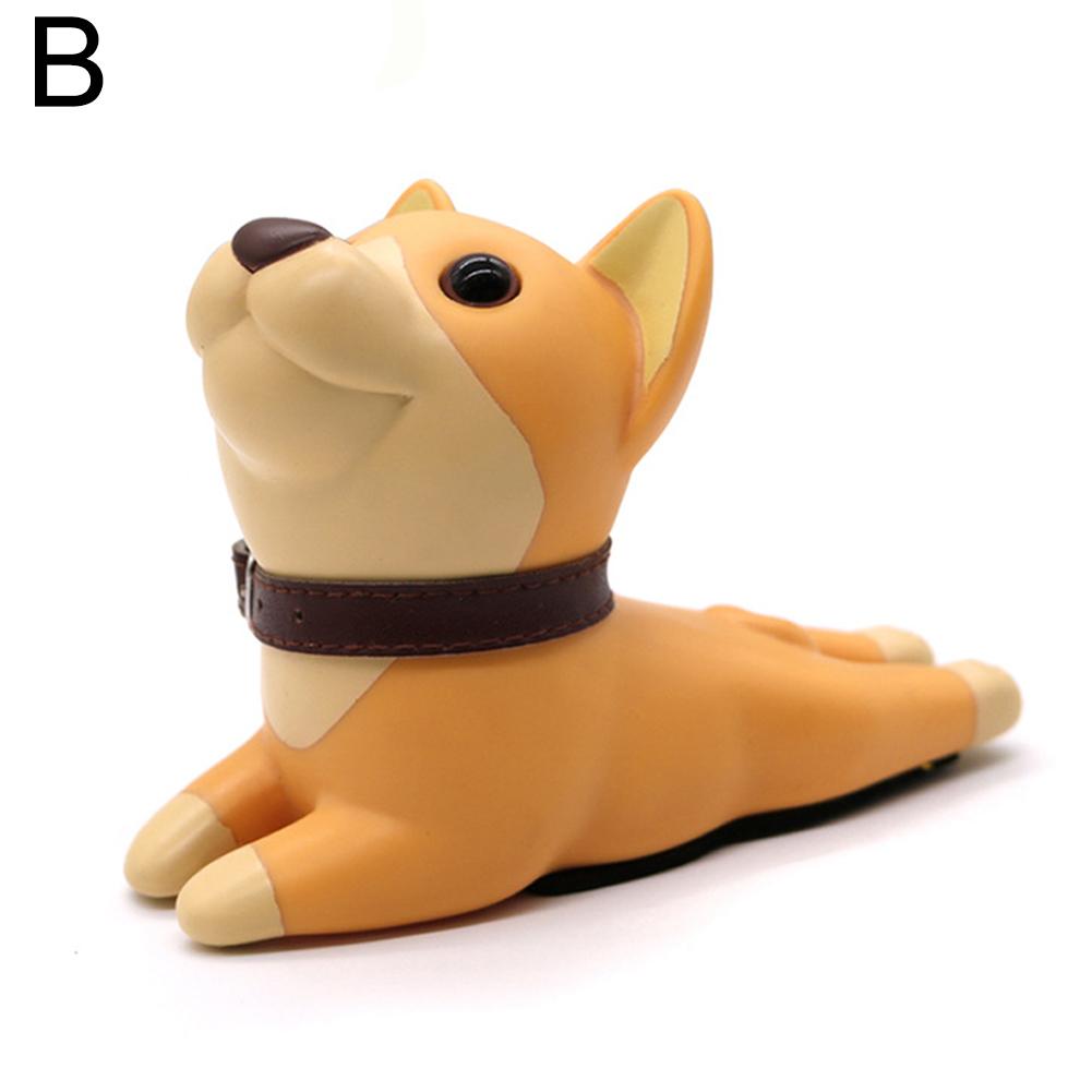 

Мультяшный животный блокиратор двери Животное Нескользящий Милый мультяшный стопор для двери Клиновидный блок Защита от защемления Saf E0L9 Khaki dog-1pcs