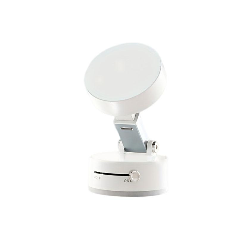Multifunctional Vacuum Suction Cup Bracket Foldable Retractable Vacuum Double-sided Magnetic Mobile Phone Holder Car&Desk Holder белый