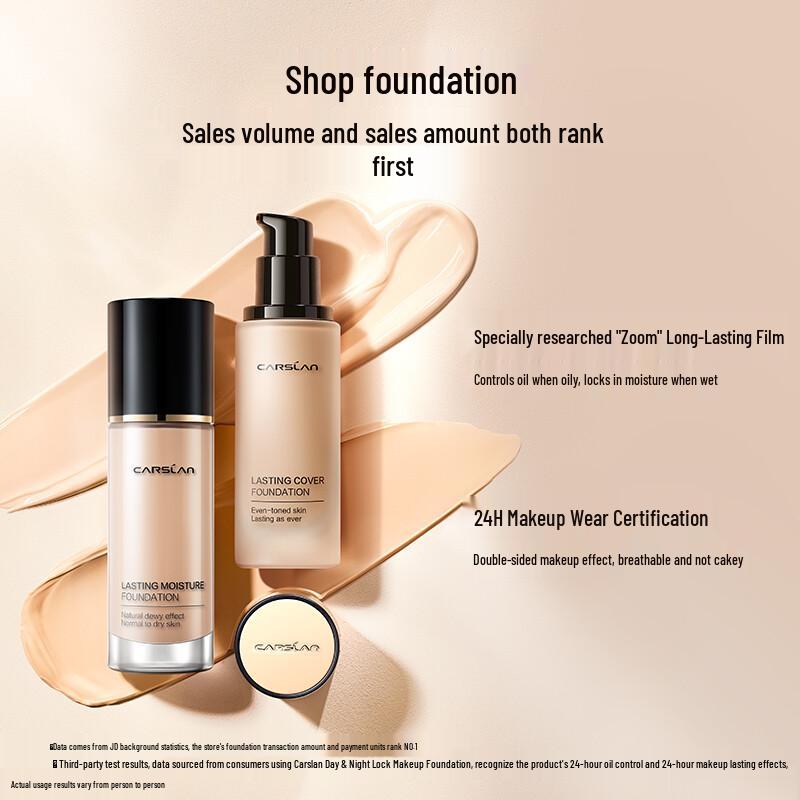 Carslan Makellose langanhaltende flüssige Foundation