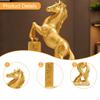 Horse Statue Decorative Elegant Desktop Decoration Animal Ornament Figurine Resin Sculpture