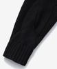 NOIRER FOR WOMAN Heavy Multi-Cable Sweater (Black)