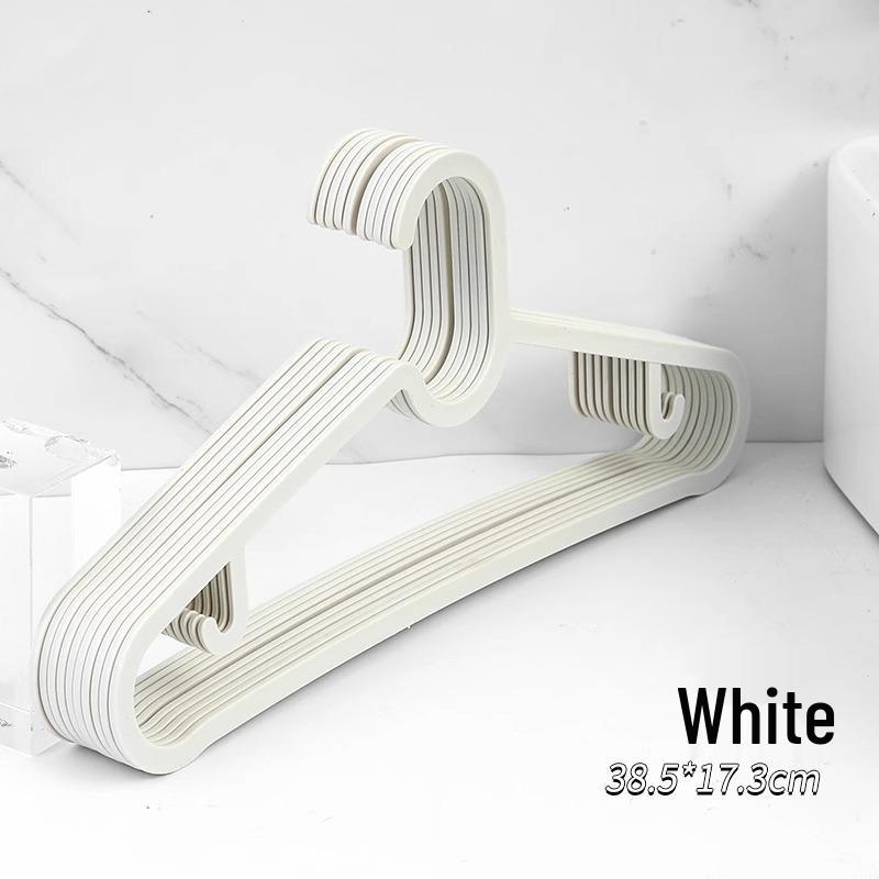 

Non-Marking Clothes Drying Rack with Hooks for Dorms and Homes 10 pieces