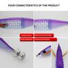 12cm/10g ABS Fishing Lures Wear-Resistant Artificial Double Section Wood Shrimp Bait for Angling