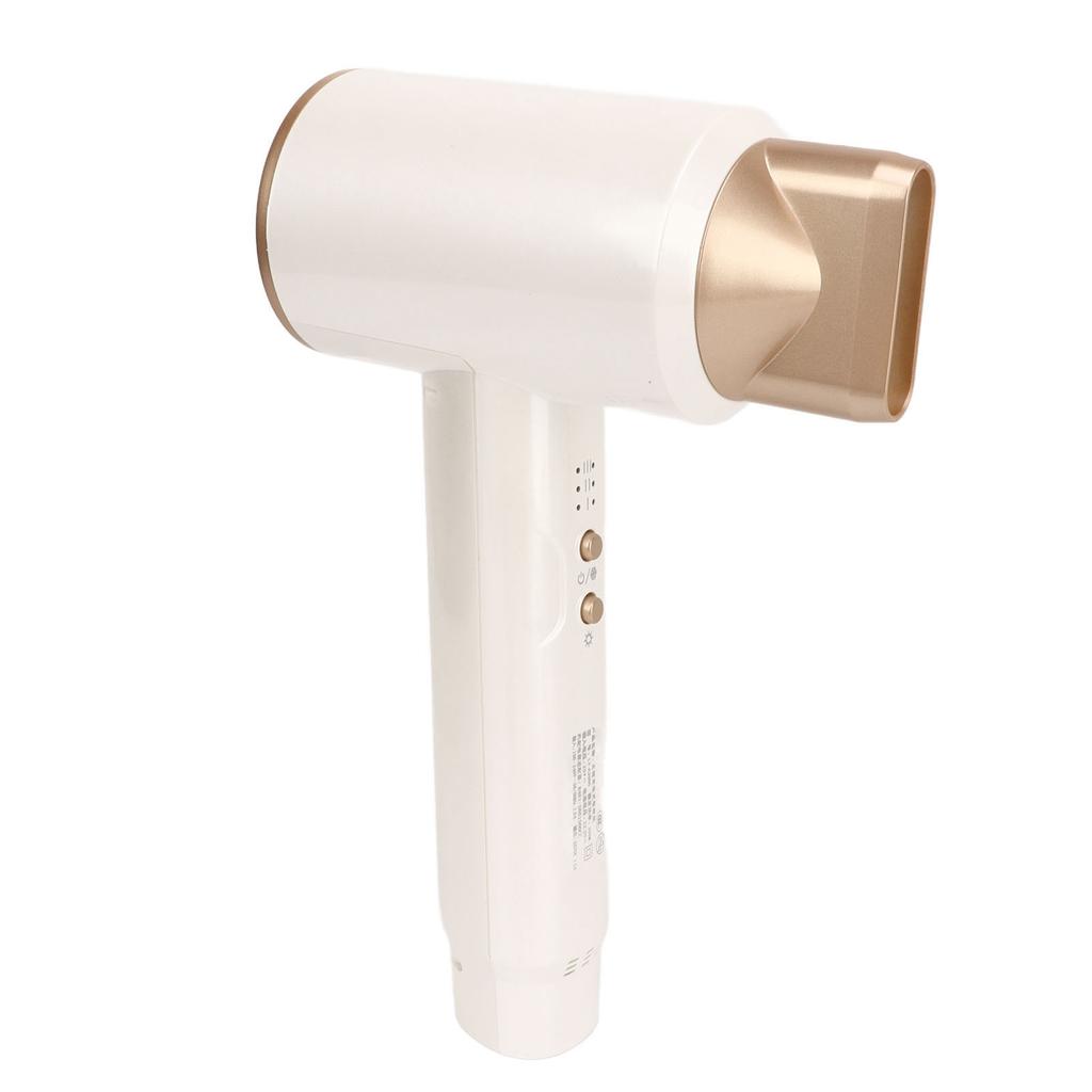 Cordless Hair Dryer 3 Gears Adjustable Powerful Cold Hot Portable Handheld Hair Dryer for Home