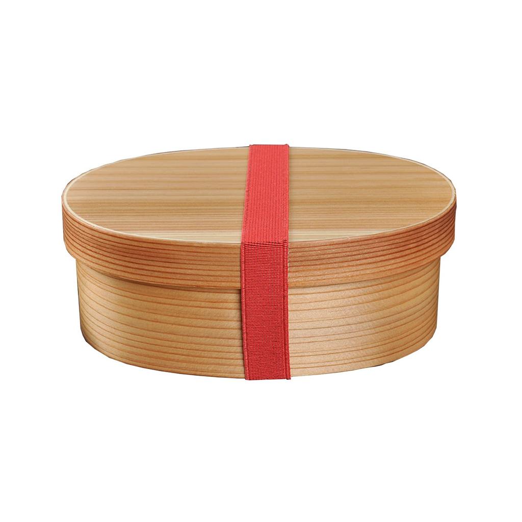 Wooden Bento Box with Dividers, Bentwood Lunch Box, Leak-Proof, for Picnics and Outdoor Activities