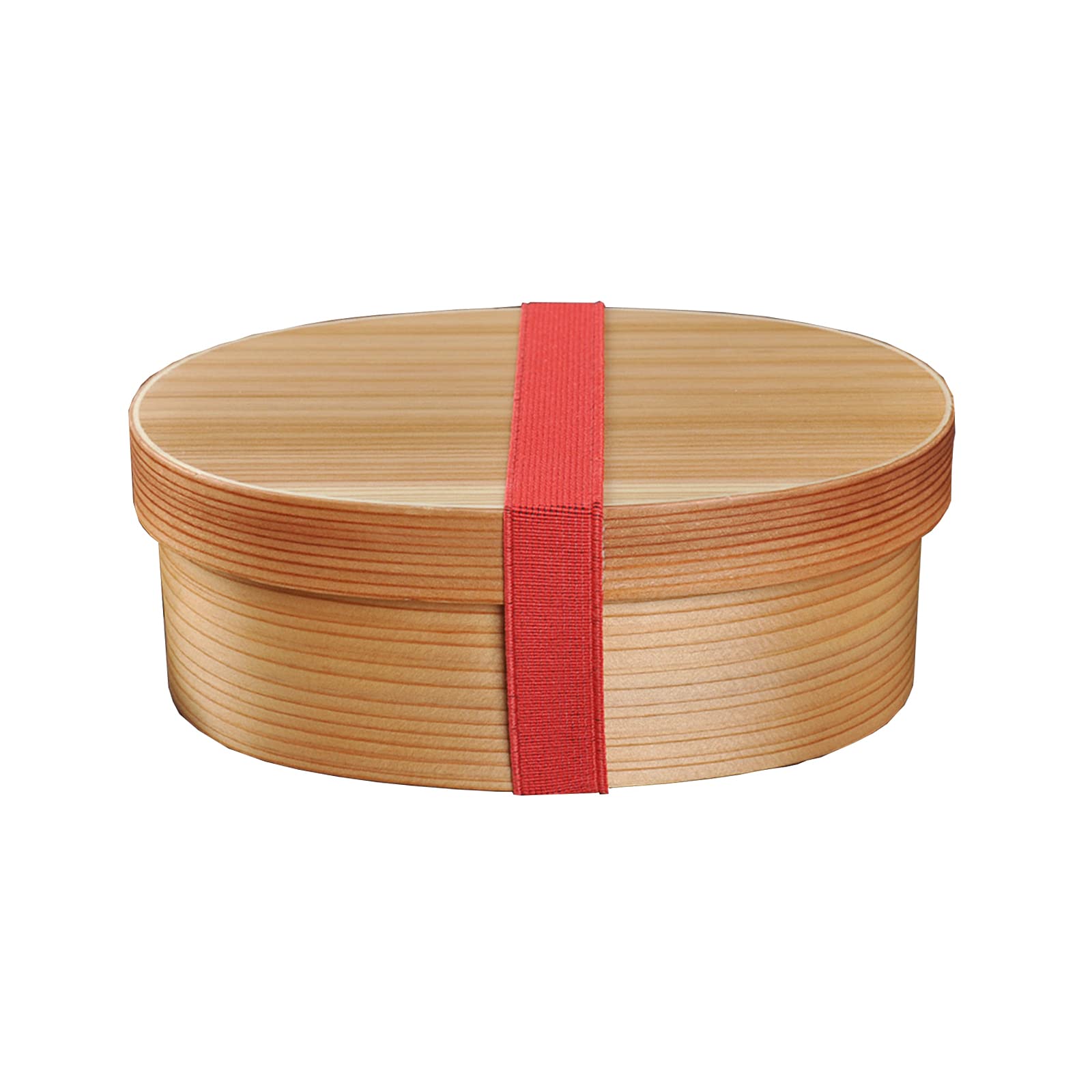 

Wooden Bento Box with Bentwood Lunch Perfect for Picnics and Outdoor Activities Dividers, Box, Antibacterial, Leak-Proof,