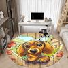 1pc Dachshund Chair Carpet for Office Non-Slip, Machine Washable Rug for Office, Room - Holiday Decor, Machine Made Yy251016102
