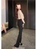 Niche Bodycon Pure Desire Camisole & Slimming Knit Cardigan Set - Women's Two-Piece, Short Tank Top and Long Sleeve Knit Cardigan.